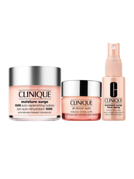 پک آبرسان 100ساعته کلینیک مدل dewy glow | ست 3عددی