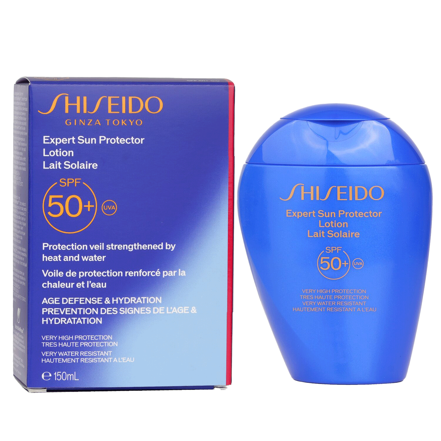 لوسیون ضد آفتاب شیسیدو spf50+ | محافظ قوی صورت و بدن