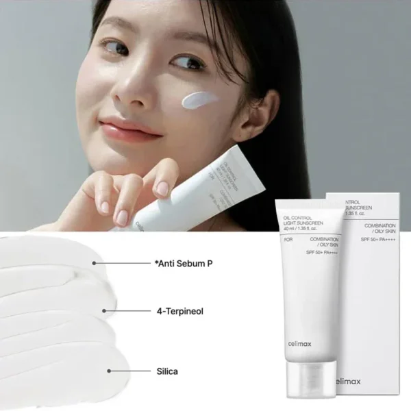 کرم ضدآفتاب پوست چرب و مختلط سلیمکس SPF50 - Image 2