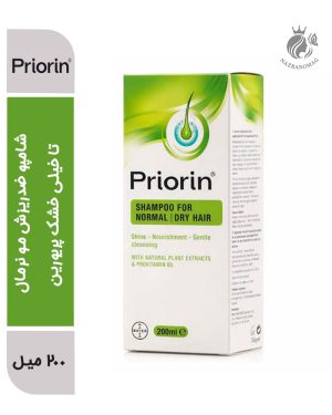 شامپو ضدریزش مو نرمال تا خیلی خشک پریورین