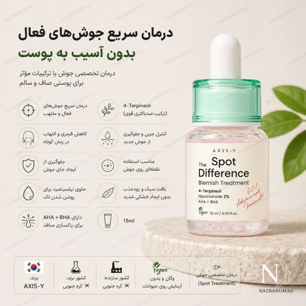 سرم ضدجوش فوری اکسیس وای - Image 4