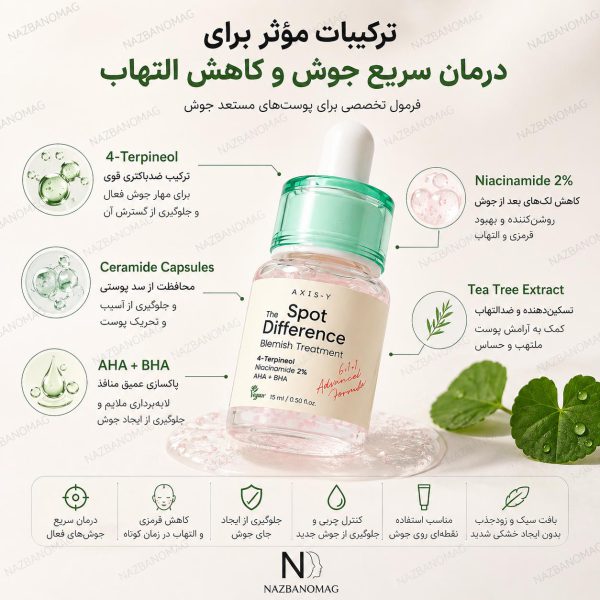 سرم ضدجوش فوری اکسیس وای - Image 2