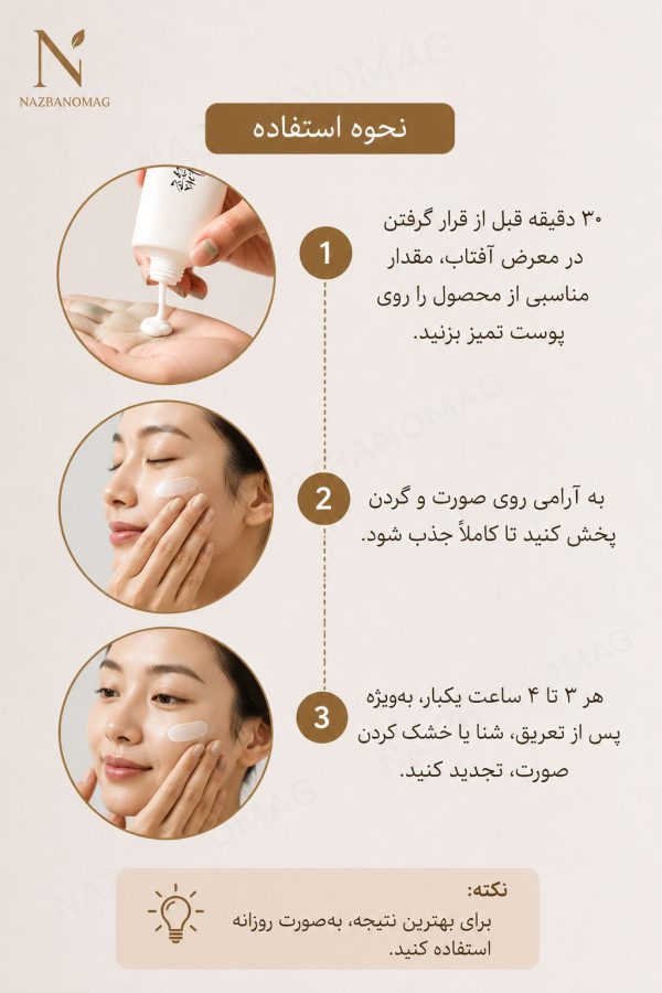 کرم ضدآفتاب برنج و پروبیوتیک بیوتی آف جوسان - Image 5