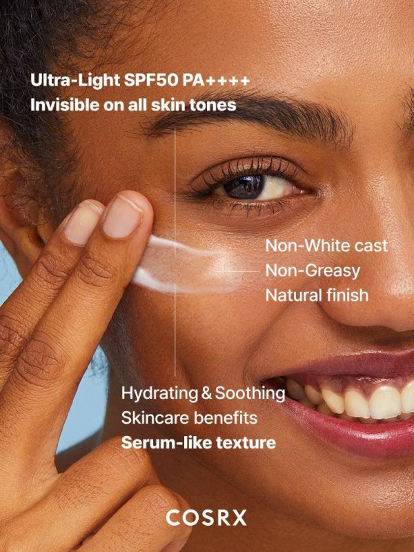 کرم ضدآفتاب آبرسان فوق سبک و نامرئی SPF50 کوزارکس - Image 4