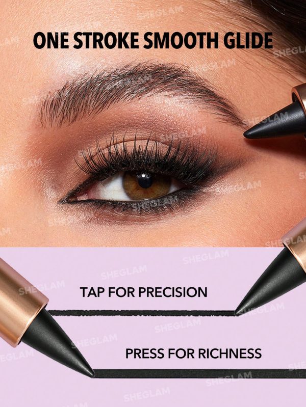 مداد چشم مشکی شیگلم مدل EZ Glide Matte | مناسب آرایش اسموکی - Image 4